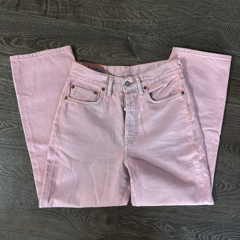 Acne Studios Pink Denim